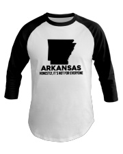 Arkansas It's Not For Everyone Baseball Tee tile