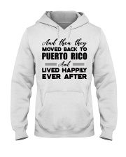 Moved back to Puerto Rico Hooded Sweatshirt front