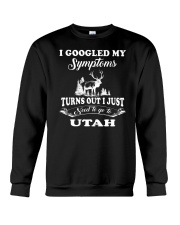 Google My Symptoms - Go To Utah Crewneck Sweatshirt tile