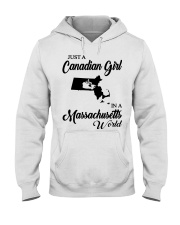 CANADIAN GIRL IN MASSACHUSETTS Hooded Sweatshirt tile