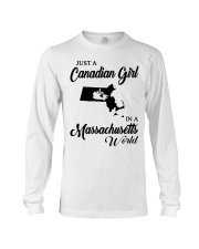 CANADIAN GIRL IN MASSACHUSETTS Long Sleeve Tee tile