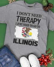 Therapy - Go To Illinois Classic T-Shirt apparel-classic-tshirt-lifestyle-back-69