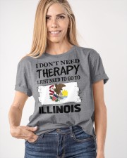 Therapy - Go To Illinois Classic T-Shirt apparel-classic-tshirt-lifestyle-front-100