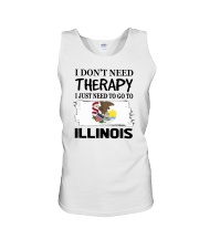 Therapy - Go To Illinois Unisex Tank tile
