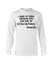 Chicago Girl Gave Up Thinking Long Sleeve Tee tile