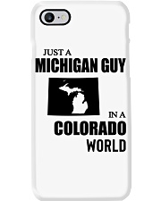 MICHIGAN GUY IN COLORADO Phone Case tile