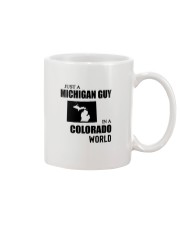 MICHIGAN GUY IN COLORADO Mug tile