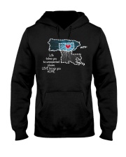 PUERTO RICO LOUISIANA LOVE BRINGS YOU HOME Hooded Sweatshirt tile