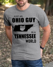 OHIO GUY IN TENNESSEE Classic T-Shirt apparel-classic-tshirt-lifestyle-front-52