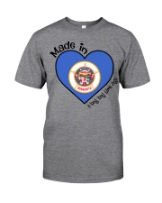 Heart made in Minnesota Classic T-Shirt front