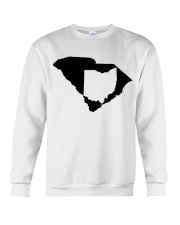 MAP OHIO IN SOUTH CAROLINA Crewneck Sweatshirt tile
