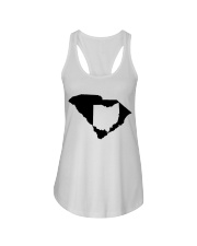 MAP OHIO IN SOUTH CAROLINA Ladies Flowy Tank tile