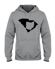 MAP OHIO IN SOUTH CAROLINA Hooded Sweatshirt front