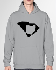 MAP OHIO IN SOUTH CAROLINA Hooded Sweatshirt garment-hooded-sweatshirt-front-04