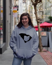 MAP OHIO IN SOUTH CAROLINA Hooded Sweatshirt lifestyle-unisex-hoodie-front-2