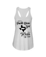 PUERTO RICAN GIRL IN TEXAS Ladies Flowy Tank tile