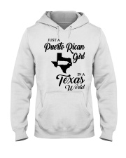 PUERTO RICAN GIRL IN TEXAS Hooded Sweatshirt tile
