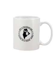 MICHIGAN GIRL LIVING IN MAINE Mug tile