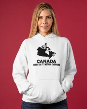 Canada It's Not For Everyone Hooded Sweatshirt apparel-hooded-sweatshirt-lifestyle-front-86