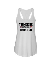 Tennessee Is Calling Ladies Flowy Tank tile