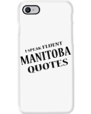 I Speak Fluent Manitoba Quotes Phone Case tile
