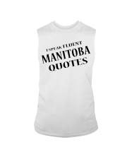 I Speak Fluent Manitoba Quotes Sleeveless Tee tile