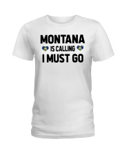 Montana Is Calling Ladies T-Shirt tile
