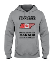 LIVE IN TENNESSEE CANADA IN MY DNA Hooded Sweatshirt tile