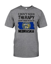 Therapy - Go To Nebraska Classic T-Shirt front