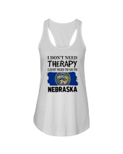 Therapy - Go To Nebraska Ladies Flowy Tank tile