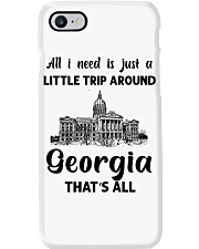 A Little Trip Around Georgia Phone Case tile