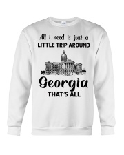 A Little Trip Around Georgia Crewneck Sweatshirt tile