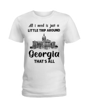 A Little Trip Around Georgia Ladies T-Shirt tile