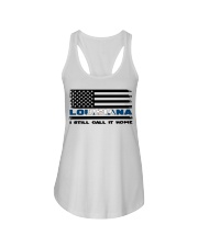Flag Louisiana- Call It Home Ladies Flowy Tank tile