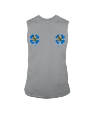 Oklahoma Flag - Four Leaf Clover Sleeveless Tee tile