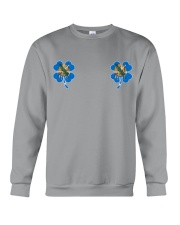 Oklahoma Flag - Four Leaf Clover Crewneck Sweatshirt tile
