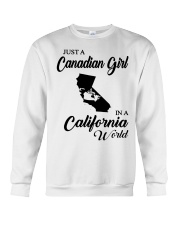 CANADIAN GIRL IN CALIFORNIA Crewneck Sweatshirt tile