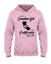 CANADIAN GIRL IN CALIFORNIA Hooded Sweatshirt front