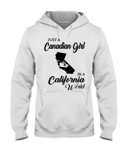 CANADIAN GIRL IN CALIFORNIA Hooded Sweatshirt tile