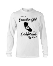 CANADIAN GIRL IN CALIFORNIA Long Sleeve Tee tile
