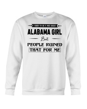 Alabama Girl - But People Ruined Crewneck Sweatshirt tile