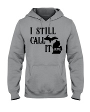 Michigan i still call it home Hooded Sweatshirt tile