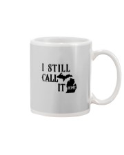 Michigan i still call it home Mug tile