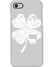 South Dakota Map - Four Leaf Clover Phone Case tile
