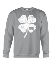 South Dakota Map - Four Leaf Clover Crewneck Sweatshirt tile