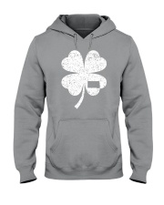 South Dakota Map - Four Leaf Clover Hooded Sweatshirt tile
