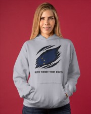 Don't Forget Your Roots - Alaska Hooded Sweatshirt apparel-hooded-sweatshirt-lifestyle-front-86