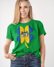 Flag Philadelphia Four Leaf Clover Classic T-Shirt apparel-classic-tshirt-lifestyle-front-100