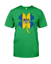 Flag Philadelphia Four Leaf Clover Classic T-Shirt front