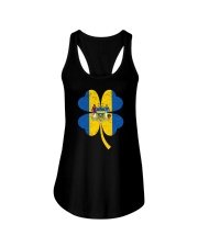 Flag Philadelphia Four Leaf Clover Ladies Flowy Tank tile